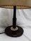 Lámpara de mesa vintage de palisandro y cuero, años 20, Imagen 8