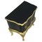 Baroque Style Italian Walnut Veneer Nightstand, 1920s, Image 4