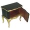 Baroque Style Italian Walnut Veneer Nightstand, 1920s, Image 3