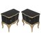 Baroque Style Italian Walnut Veneer Nightstand, 1920s, Image 1