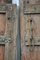 Antique Indian Painted and Carved Wooden Door 8
