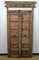 Antique Indian Painted and Carved Wooden Door 1