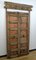 Antique Indian Painted and Carved Wooden Door, Image 2