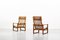 Mid-Century Lounge Chairs by Børge Mogensen for Federica, Set of 2 2