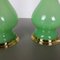 Mid-Century Opaline Murano Glass Table Lamps from Cenedese Vetri, Set of 2 12