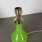Mid-Century Green and Opaline Murano Glass Table Lamp from Cenedese Vetri 5