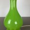 Mid-Century Green and Opaline Murano Glass Table Lamp from Cenedese Vetri 4
