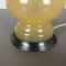 Mid-Century Honey and Opaline Murano Glass Table Lamp from Cenedese Vetri 3