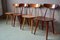 Scandinavian Dining Chairs from Hiller, 1950s, Set of 4 2
