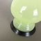 Mid-Century Lime and Opaline Murano Glass Table Lamp from Cenedese Vetri 3
