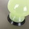 Mid-Century Lime and Opaline Murano Glass Table Lamp from Cenedese Vetri, Image 3