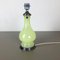 Mid-Century Lime and Opaline Murano Glass Table Lamp from Cenedese Vetri 9