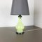 Mid-Century Lime and Opaline Murano Glass Table Lamp from Cenedese Vetri 10