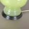 Lampe de Bureau Mid-Century en Verre de Murano Opalin et Citron Vert de Cenedese Vetri 2