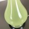 Mid-Century Lime and Opaline Murano Glass Table Lamp from Cenedese Vetri 5