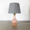 Mid-Century Rose and Opaline Murano Glass Desk Lamp from Cenedese Vetri 1