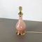 Mid-Century Rose and Opaline Murano Glass Desk Lamp from Cenedese Vetri 8