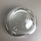 Mid-Century Italian Heavy Clear Murano Glass Shell Bowl from Cenedese Vetri 8