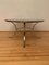 French Chromed Metal and Smoked Glass Coffee Table, 1970s 6