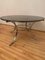 French Chromed Metal and Smoked Glass Coffee Table, 1970s 5