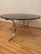 French Chromed Metal and Smoked Glass Coffee Table, 1970s, Image 5