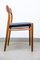 Teak and Leather Model 75 Dining Chair by Niels Otto Møller for J.L. Møllers, 1960s, Image 12