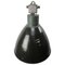 Mid-Century Industrial Black Enamel Pendant Lamp, Image 2