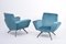 Italian Lounge Chairs from Lenzi, 1950s, Set of 2 5