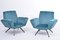 Italian Lounge Chairs from Lenzi, 1950s, Set of 2 1