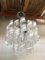 White and Transparent Murano Glass & Chrome Metal Sputnik Chandelier from Italian Light Design, Image 4