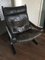 Vintage Scandinavian Leather Lounge Chair by Ingmar Relling for Westnofa, 1960s 2