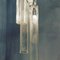 Lámpara colgante Mid-Century de cristal de Murano de Veart, años 70, Imagen 4