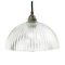 Mid-Century Industrial Glass Ceiling Lamp 1