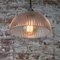 Mid-Century Industrial Glass Ceiling Lamp 5