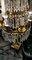 Lámparas de mesa Girandoles francesas antiguas de bronce y vidrio. Juego de 2, Imagen 11