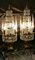 Lámparas de mesa Girandoles francesas antiguas de bronce y vidrio. Juego de 2, Imagen 16