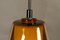 Lámpara colgante de vidrio de Bent Nordsted para Fog & Mørup, años 60, Imagen 6