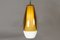 Lámpara colgante de vidrio de Bent Nordsted para Fog & Mørup, años 60, Imagen 5