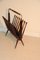 Italian Wooden Magazine Rack, Image 4