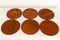 Danish Teak Tray, Plates, and Bowl by Johs Andersen, 1960s, Set of 9, Image 12