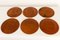 Danish Teak Tray, Plates, and Bowl by Johs Andersen, 1960s, Set of 9, Image 13