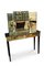 Art Deco Style Console Table and Mirror Set, 2000s, Set of 2 1