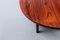 Round Rosewood Coffee Table, 1960s 3