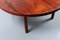 Round Rosewood Coffee Table, 1960s 10