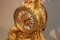 Antike Louis XVI Uhr aus vergoldeter Bronze von G. Philippe Palais Royal 4