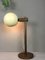 Minimalistische verstellbare Tischlampe von Temde, 1960er 2