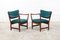 Armchairs by Fredrik A. Kayser for Dokka Møbler, 1950s, Set of 2 3