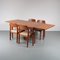 Dining Table and Chairs by Henning Kjærnulf for Vejle Stole, 1960s, Set of 5 17