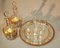 Antique Crystal Liquor Service by Baccarat, Set of 10 2