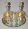 Antique Crystal Liquor Service by Baccarat, Set of 10 1